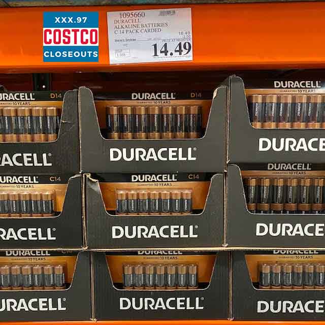 Discount Duracell Alkaline Batteries AA 40 Pack Was 15.99, now