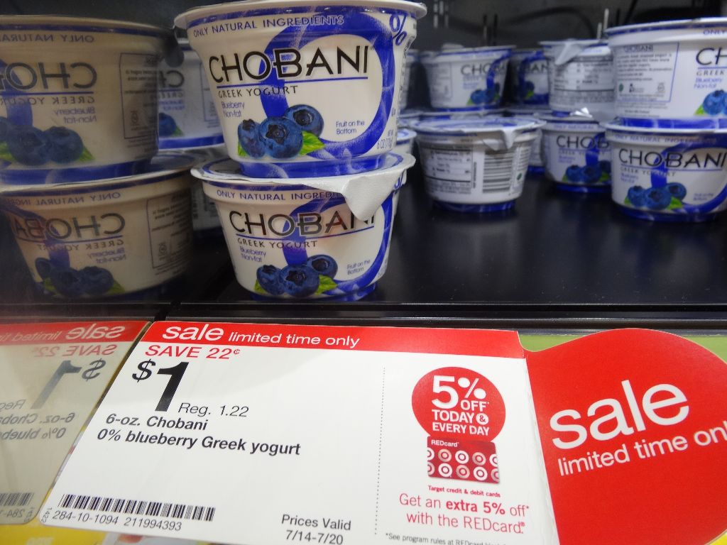 Chobani Greek Yogurt Costco vs Target