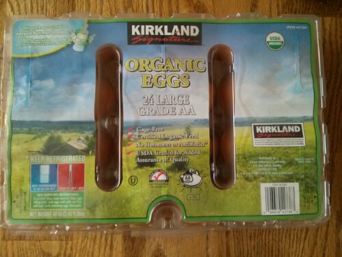 Kirkland Signature 24 Large Organic Eggs