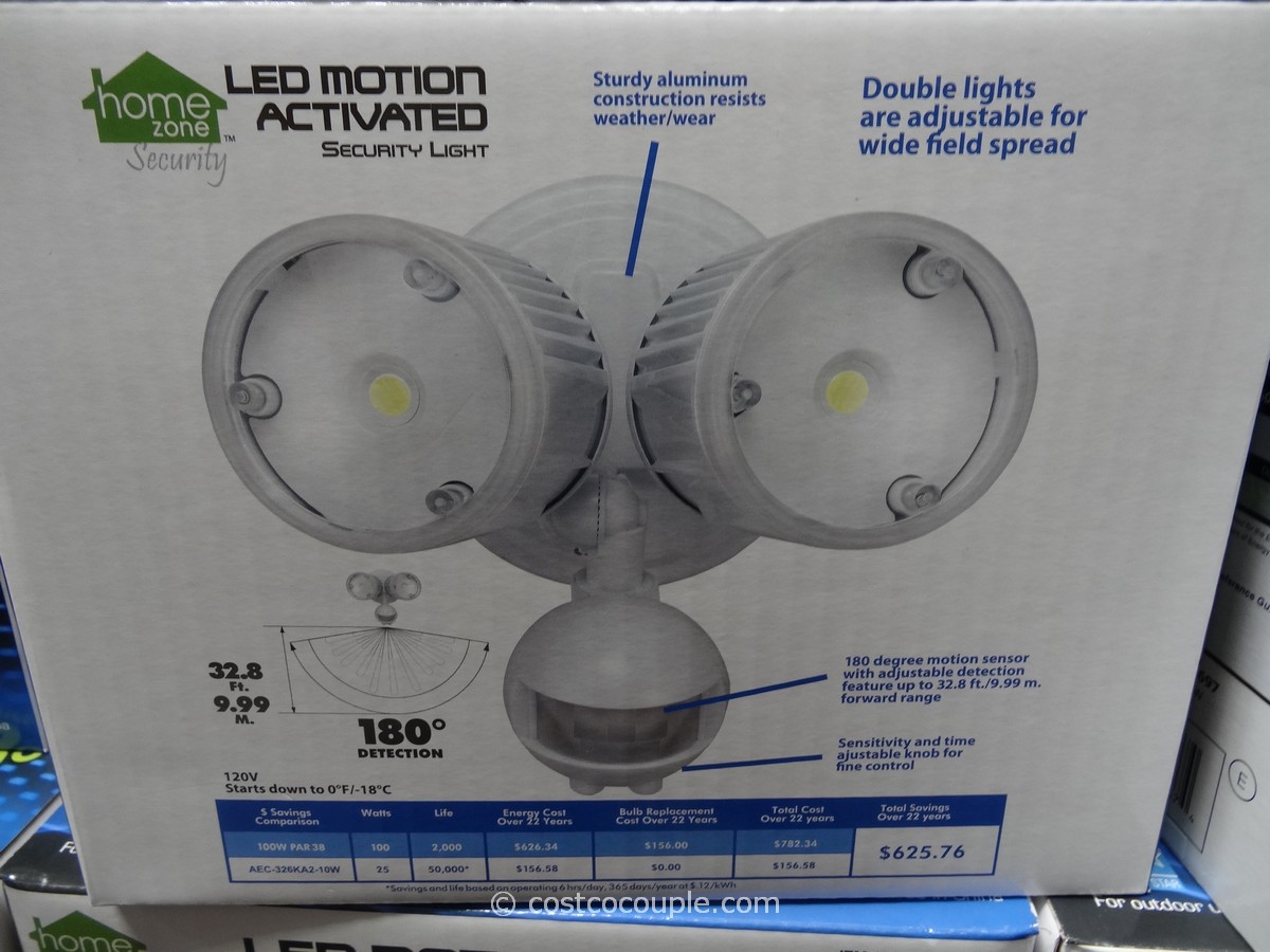 LED Motion Activated Security Light