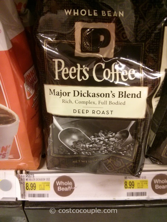 Peet’s Coffee Major Dickason’s Blend Is Costco Cheaper?