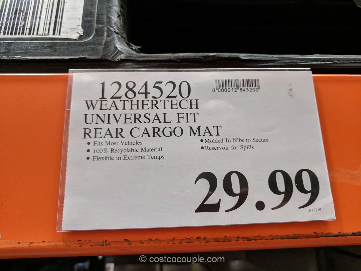 WeatherTech Universal Fit Rear Cargo Mat