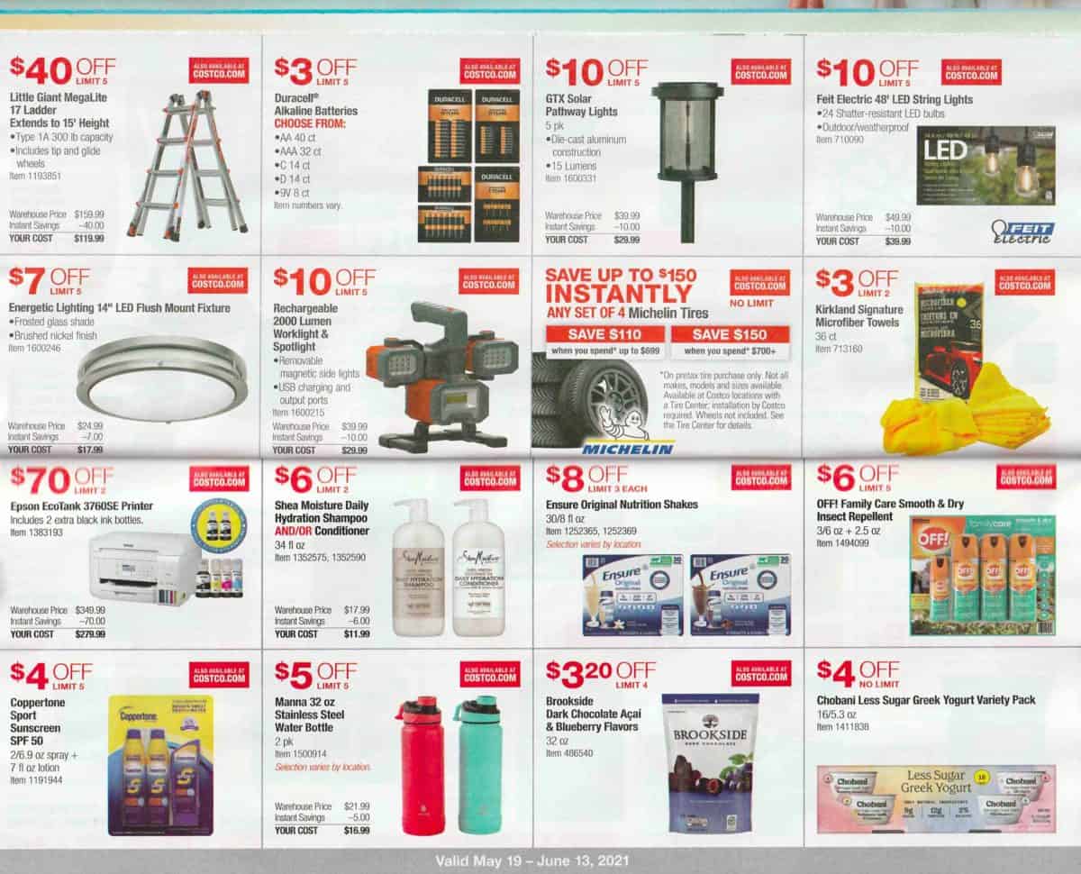 New May 2021 Costco Savings Book! Costco Deals