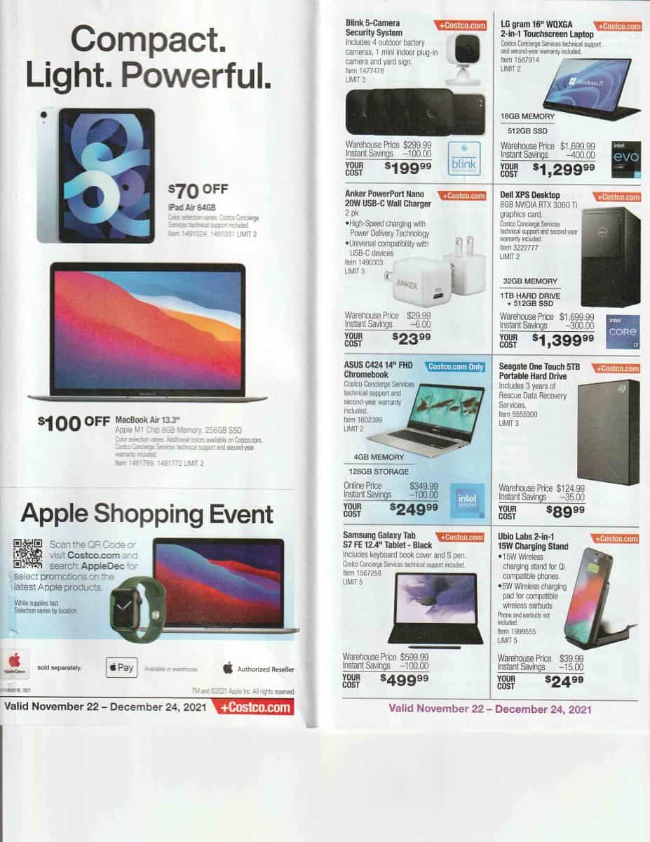 Nov/Dec 2021 Costco Savings Book! Costco Deals