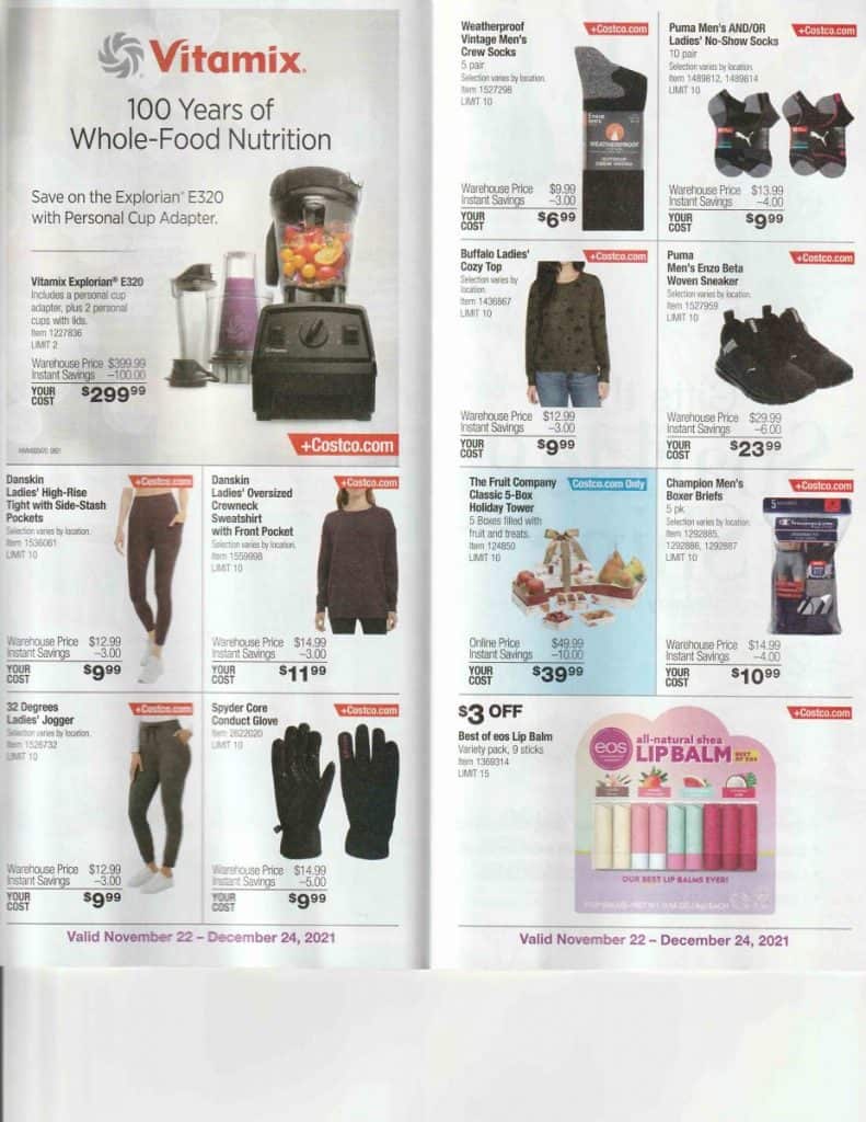 Nov/Dec 2021 Costco Savings Book! Costco Deals