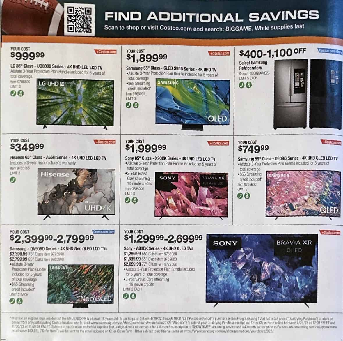 BIG GAME COSTCO SAVINGS! Costco Deals