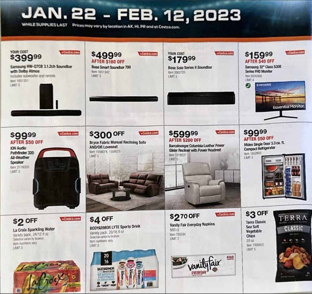 BIG GAME COSTCO SAVINGS! Costco Deals