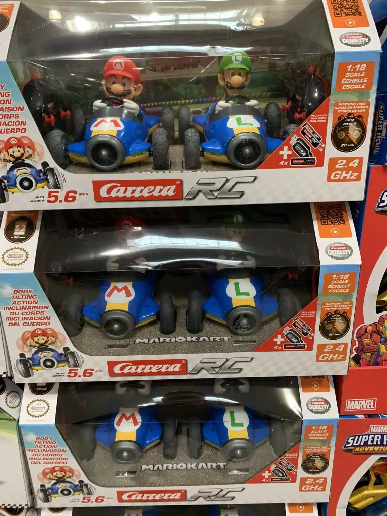 Costco Mario Kart Mario & Luigi Mach 8 RC Car 2 Pack Costco Fan