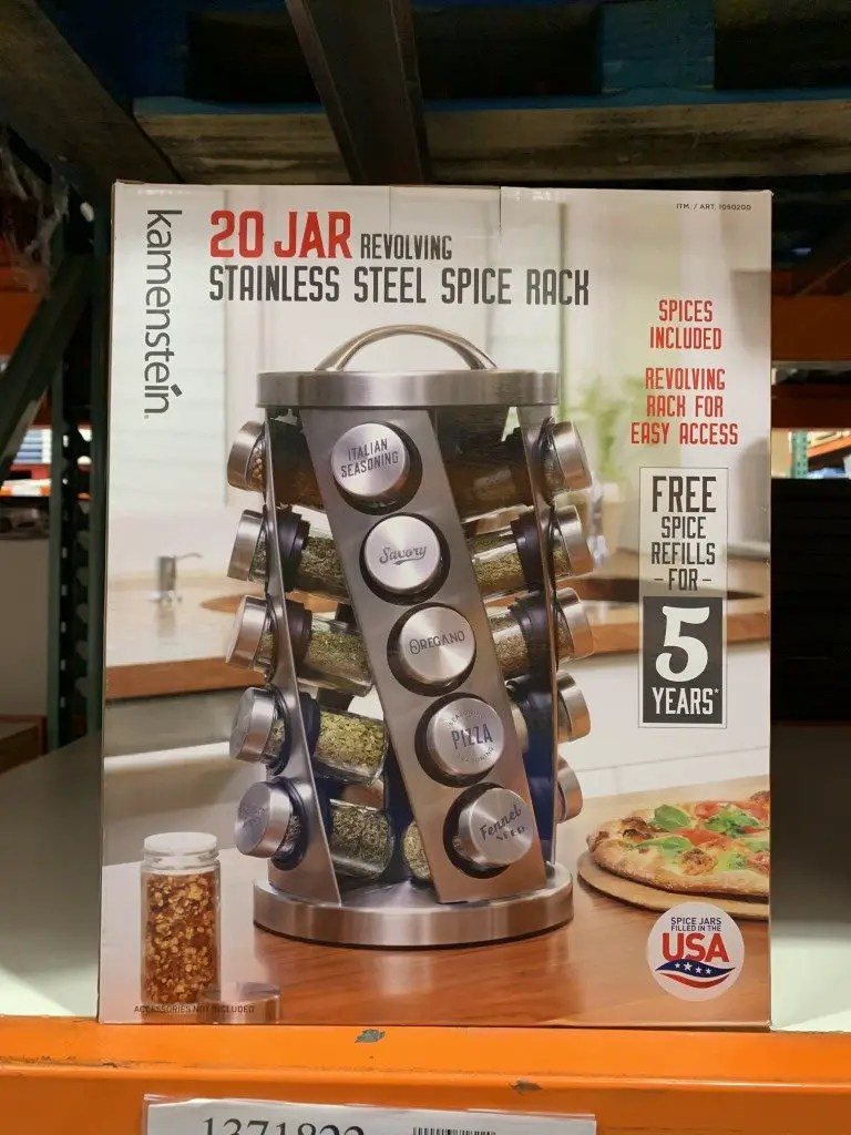 Costco Spice Rack, Olde Thompson 20 Jar Carousel Costco Fan