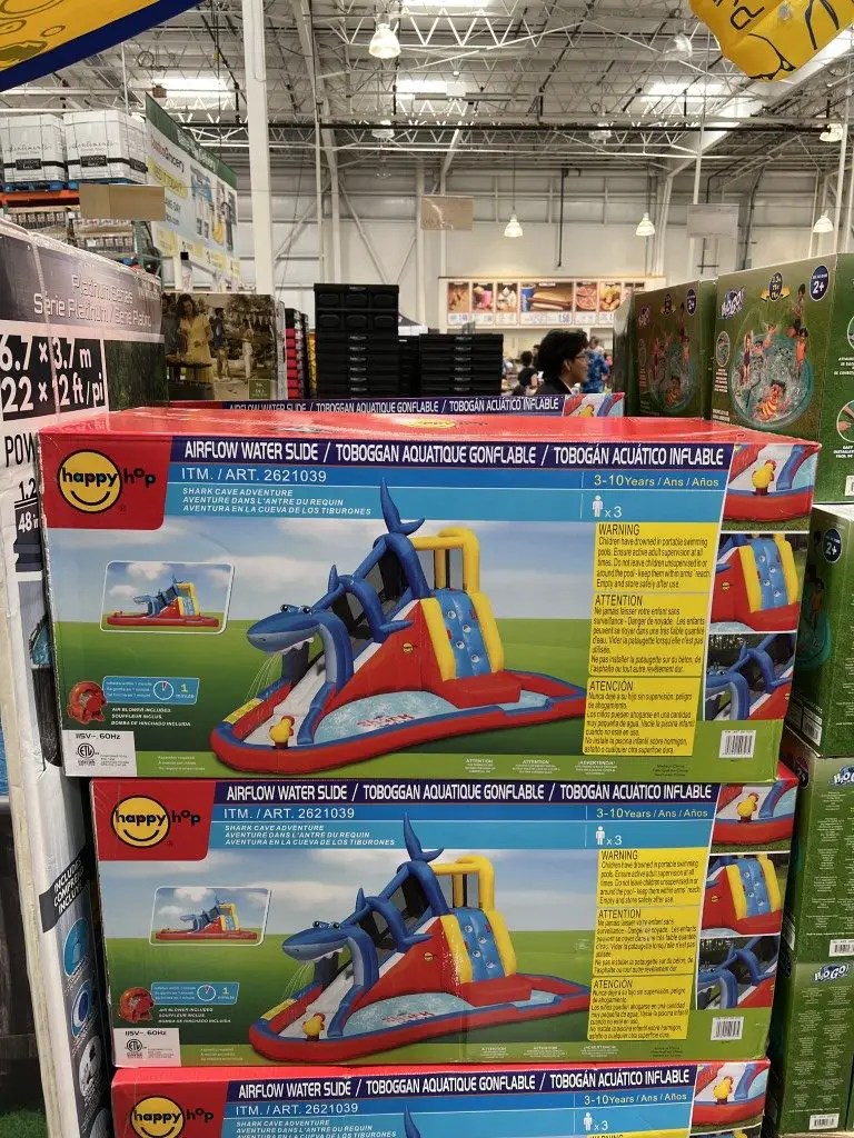 Costco Inflatable Water Slide, Shark Cave Waterpark Costco Fan