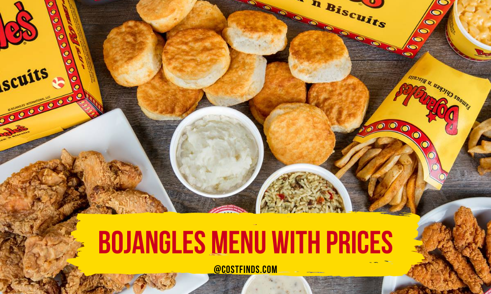 Bojangles Menu Prices 2024 Cost Finds