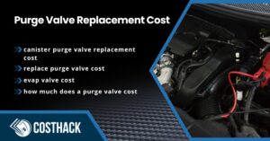 Purge Valve Replacement Cost [Parts & Labor]