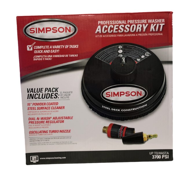 Simpson Professional Pressure Washer Accessory Kit Costless WHOLESALE