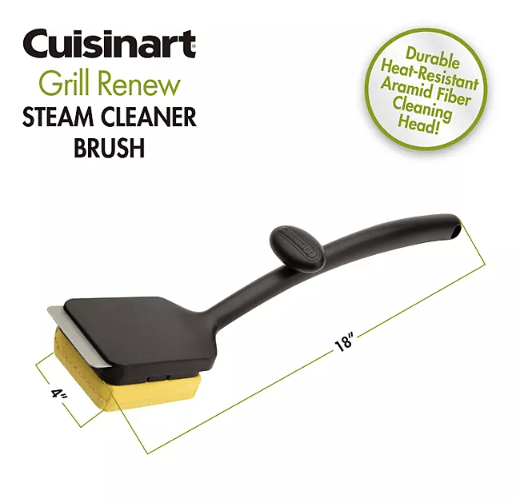 Cuisinart Grill Renew Steam Cleaner Grill Brush Costless WHOLESALE La Habra Orange