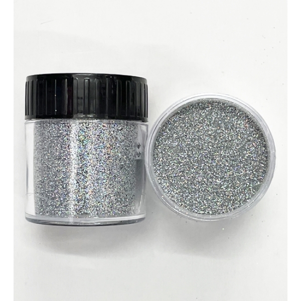 Ultra Fine Glitter Holographic Loose Silver Glitter Face Paint and