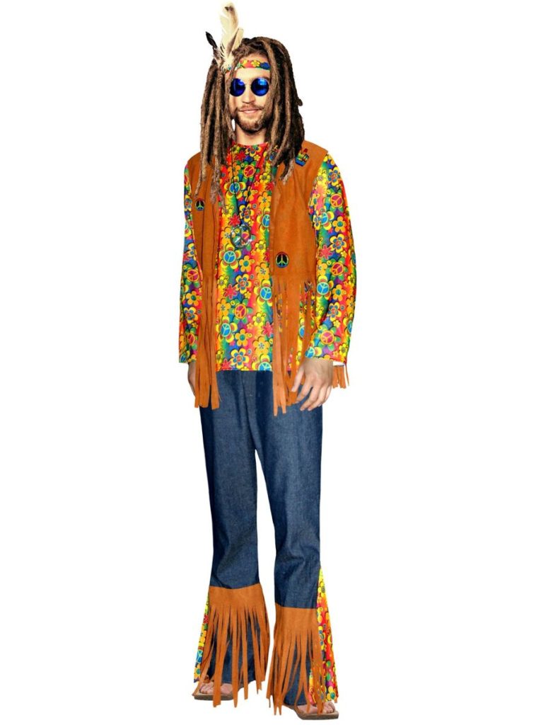 Peace & Love Hippie Mens Costume Costume Creations By Robin