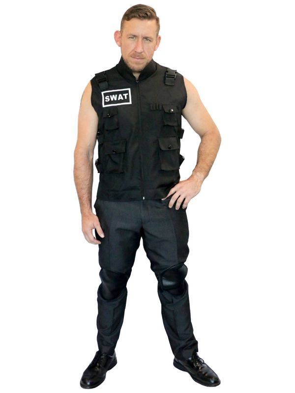 Swat Vest Adult Costume - Costume Creations By Robin
