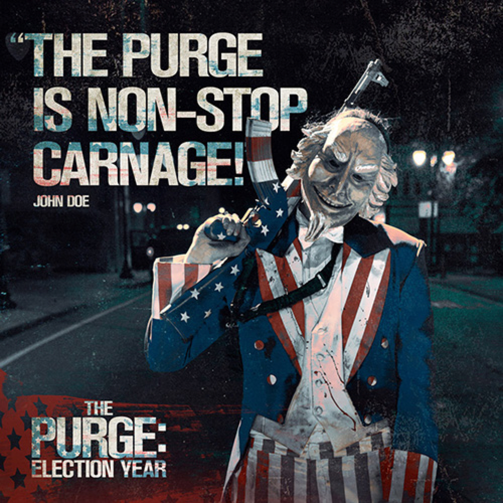 Uncle Sam Costume The Purge Electionm Year Costume