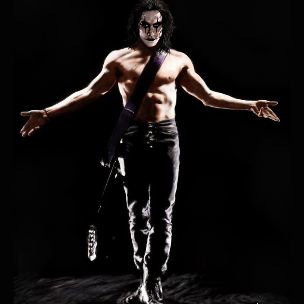 Eric Draven Costume The Crow Fancy Dress Costume