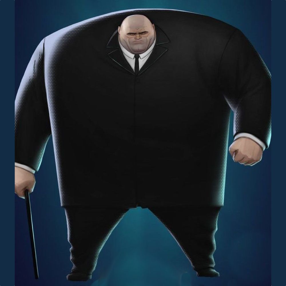 Kingpin Costume Into the SpiderVerse Fancy Dress