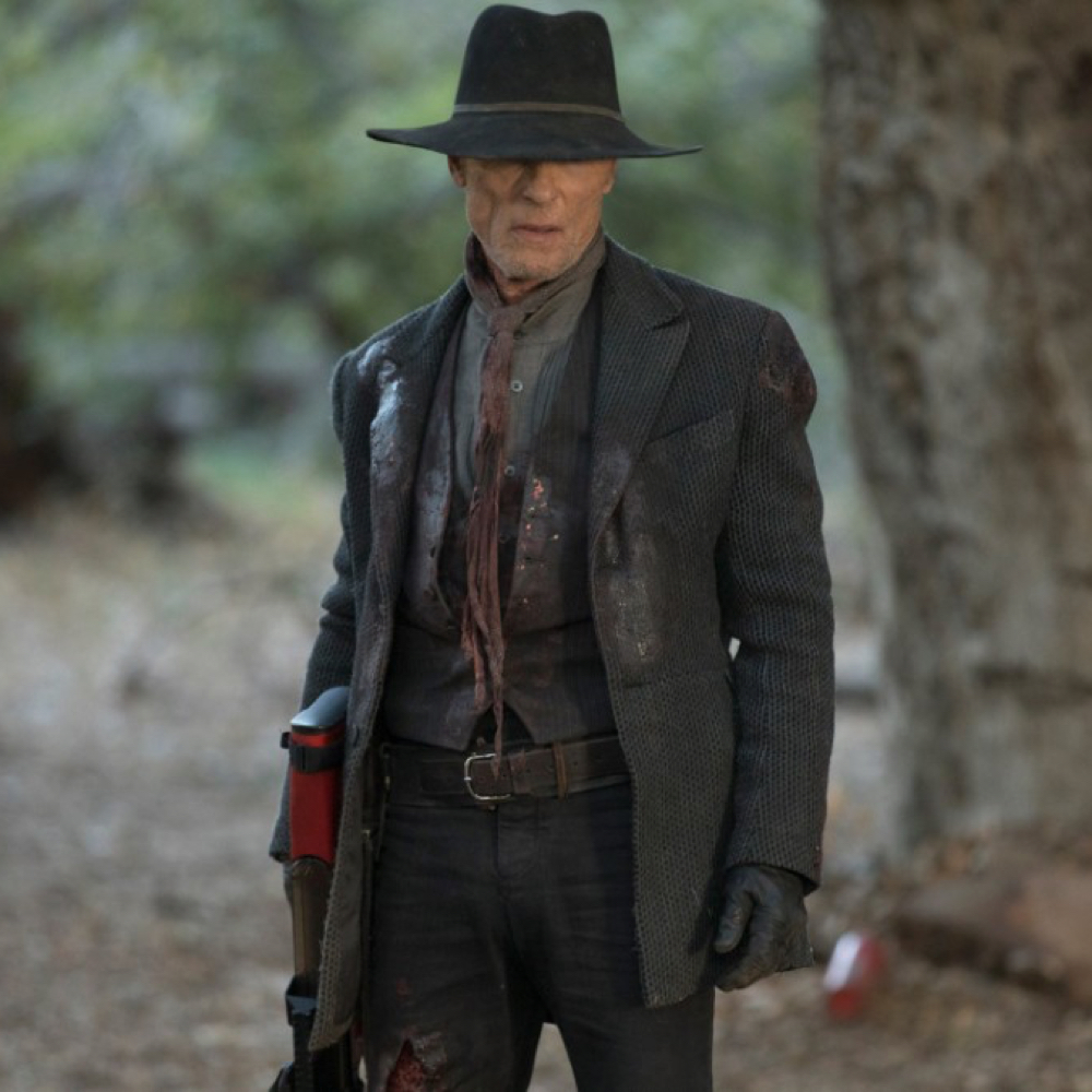 Man in Black Costume Westworld Fancy Dress Costume