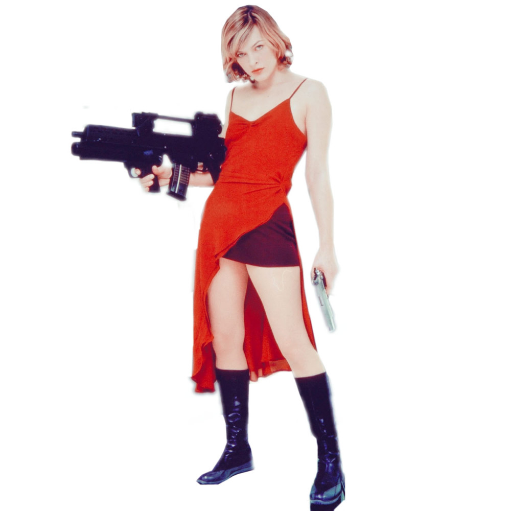 Alice Costume Resident Evil Fancy Dress Cosplay