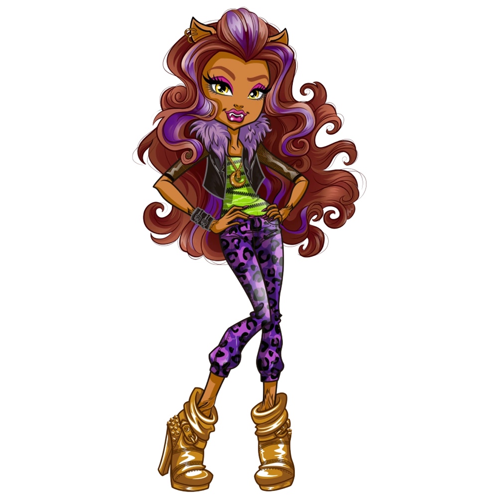 Clawdeen Wolf Costume Monster High Fancy Dress