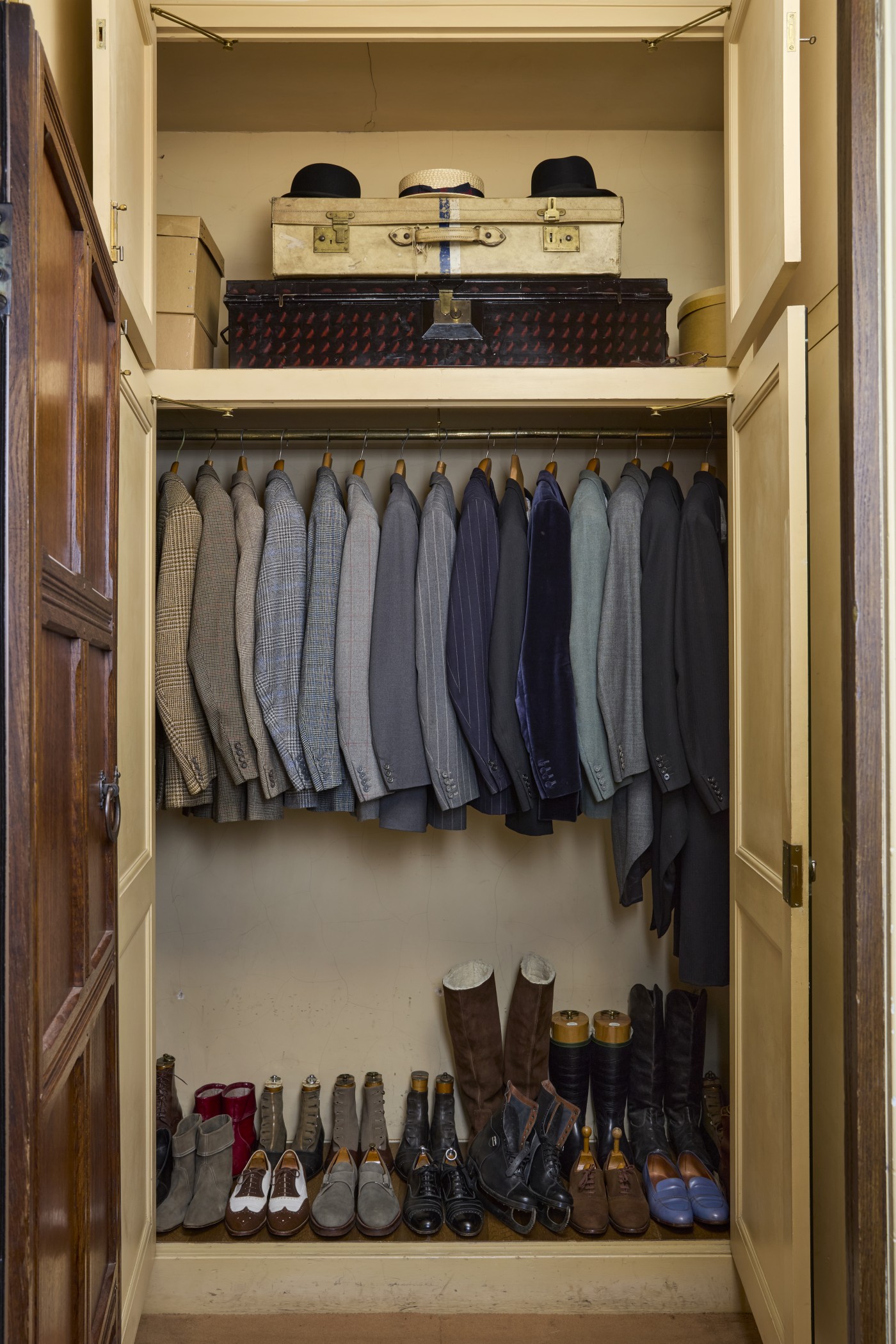Behind the scenes of Tailoring an Image exhibition at Anglesey Abbey