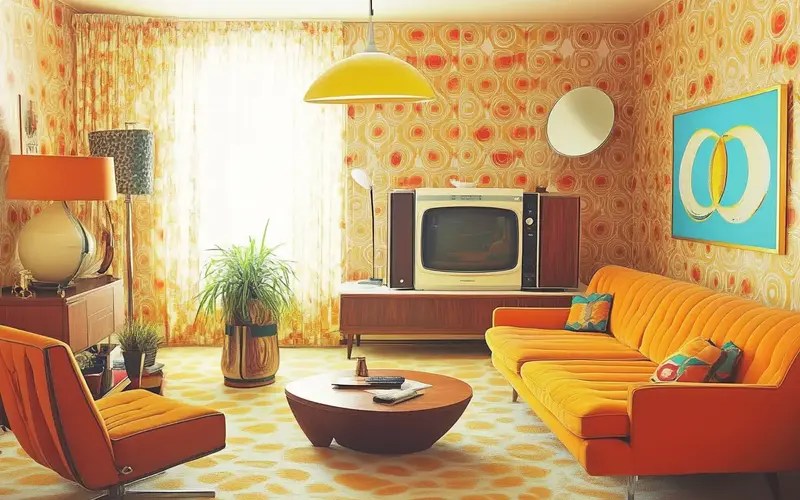 17 Retro Living Room Decor Ideas For Nostalgic Vibes