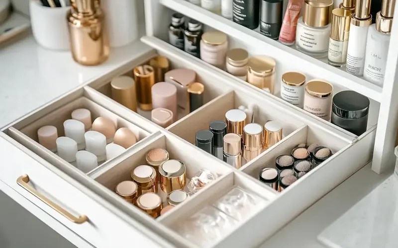 17 Makeup Storage Hacks For Small Bathrooms