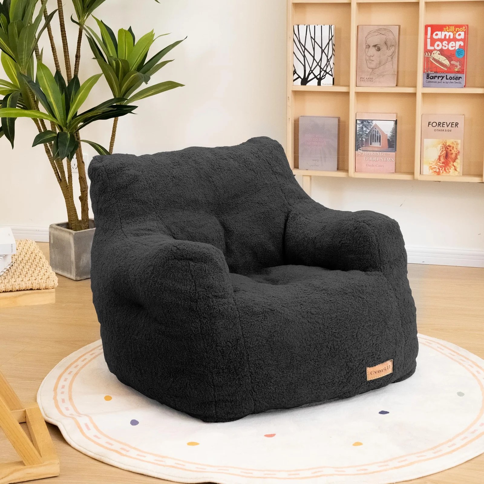 Fabric Bean Bag Chair Cosy Habitat TT
