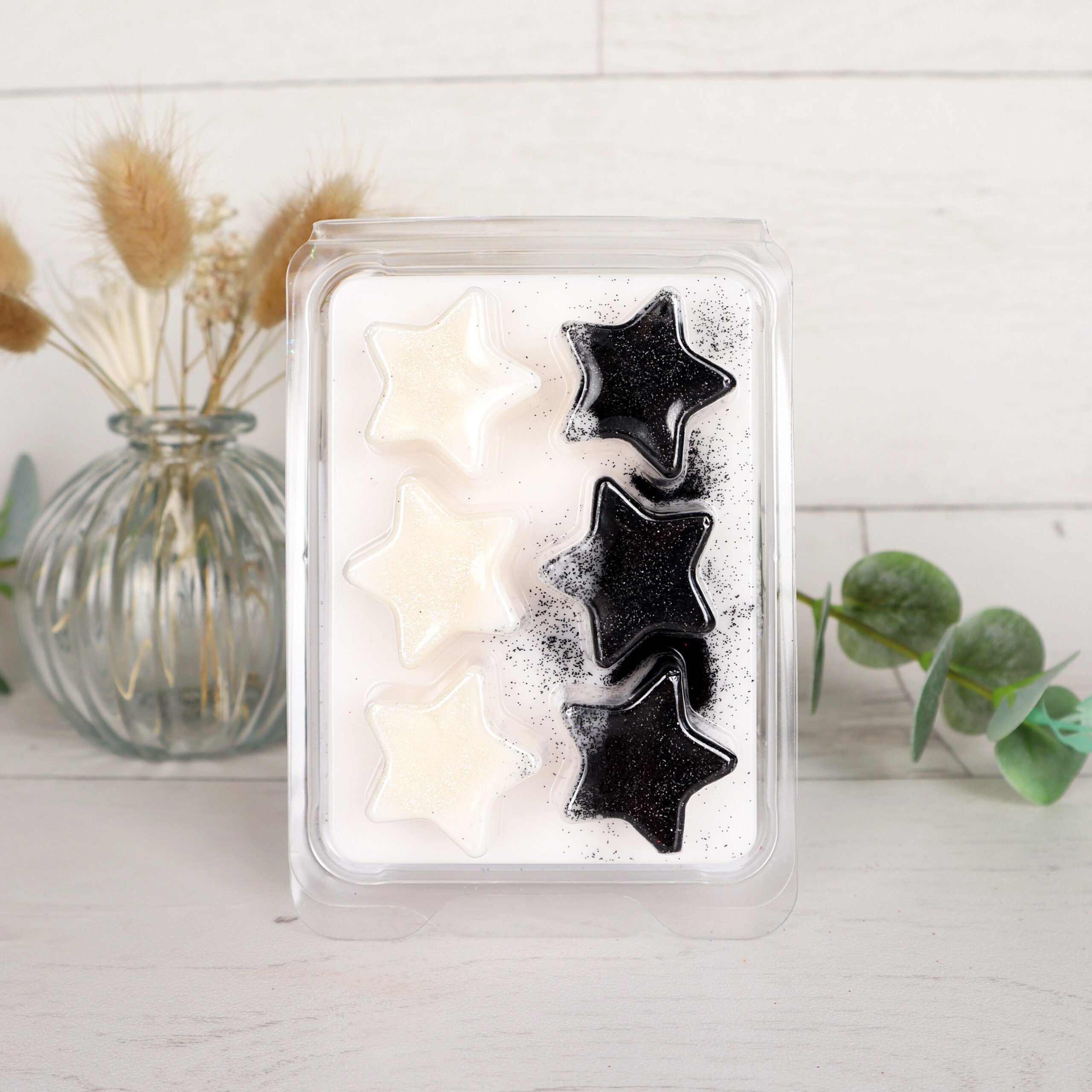 Pure White Biodegradable Candle Glitter Cosy Owl