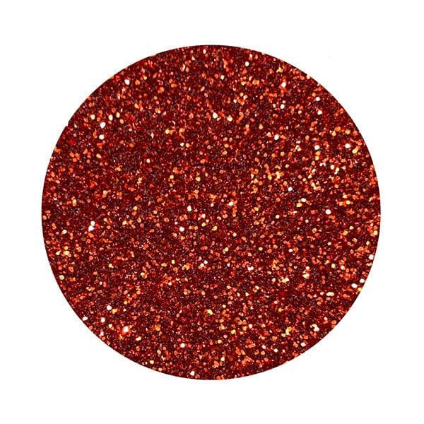 Red Candle Glitter Cosy Owl