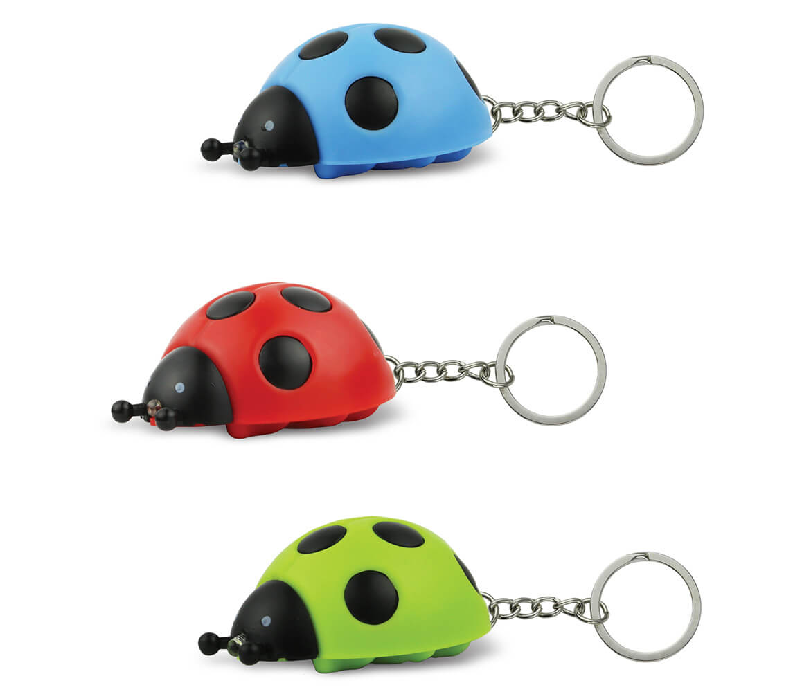 Ladybug Light & Sound Keychains CoTa Global