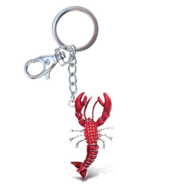 Lobster Keychain Sparkling Charms CoTa Global