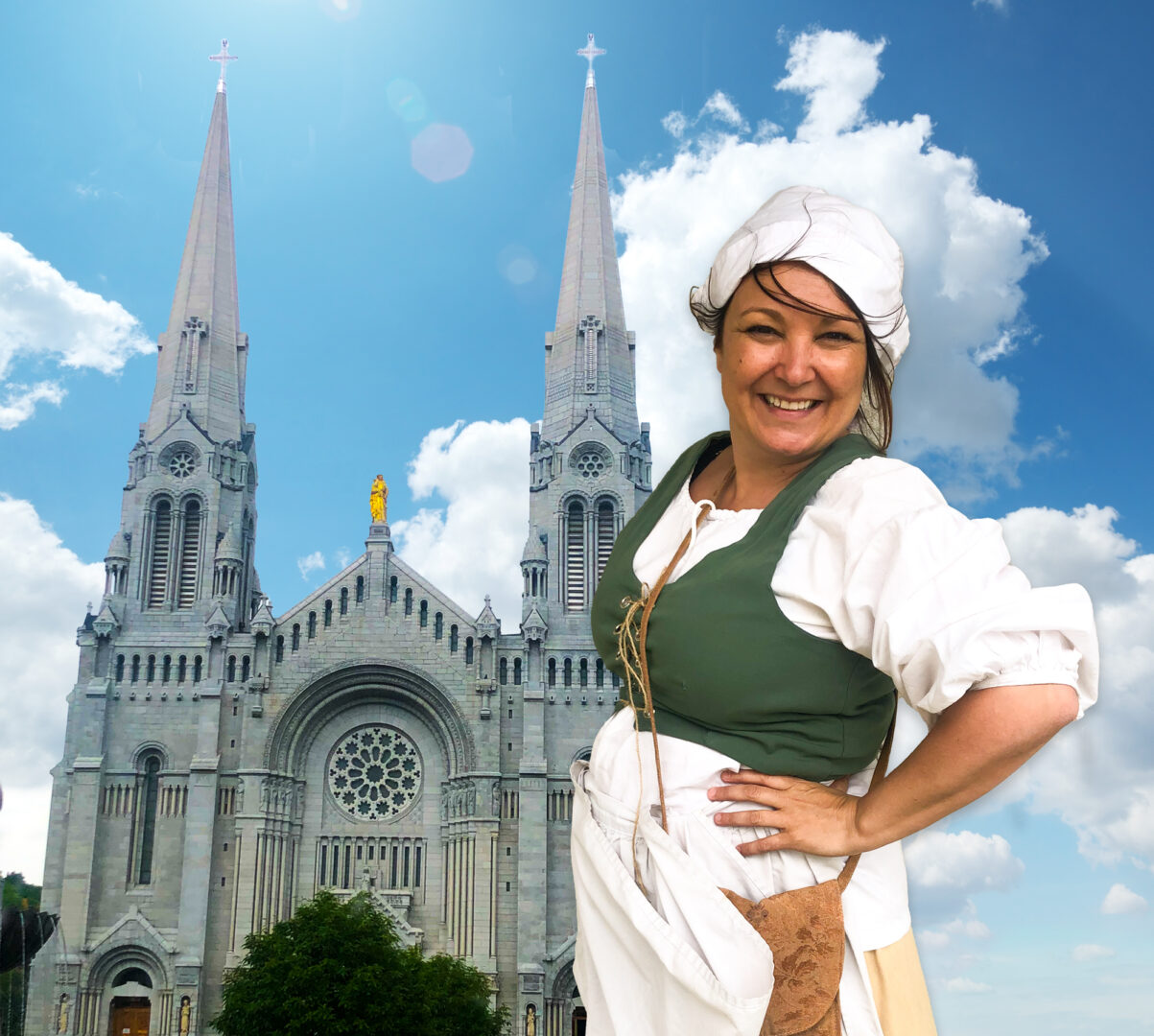 Visite animée historique SainteAnnedeBeaupré CôtedeBeaupré