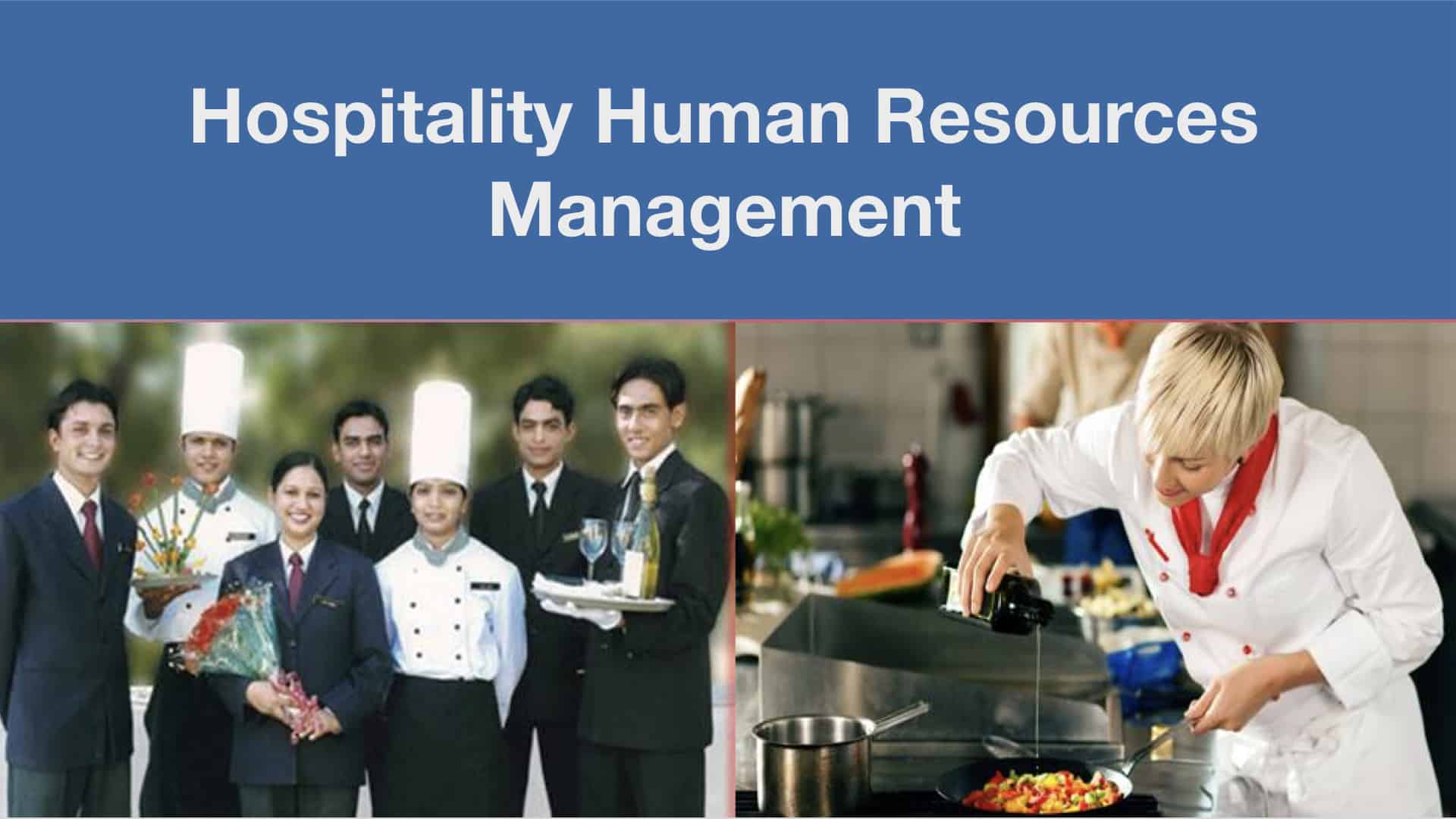 Hospitality Human Resources Management COTHM Dubai