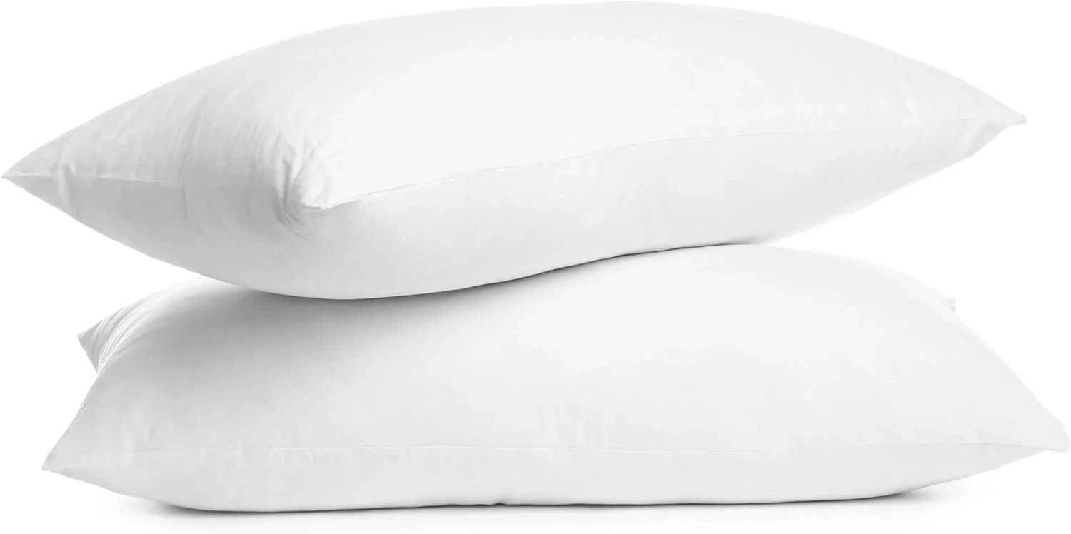 Microfibre Soft Like Down Pillows Pack of 2 Hotel Quality Pillows