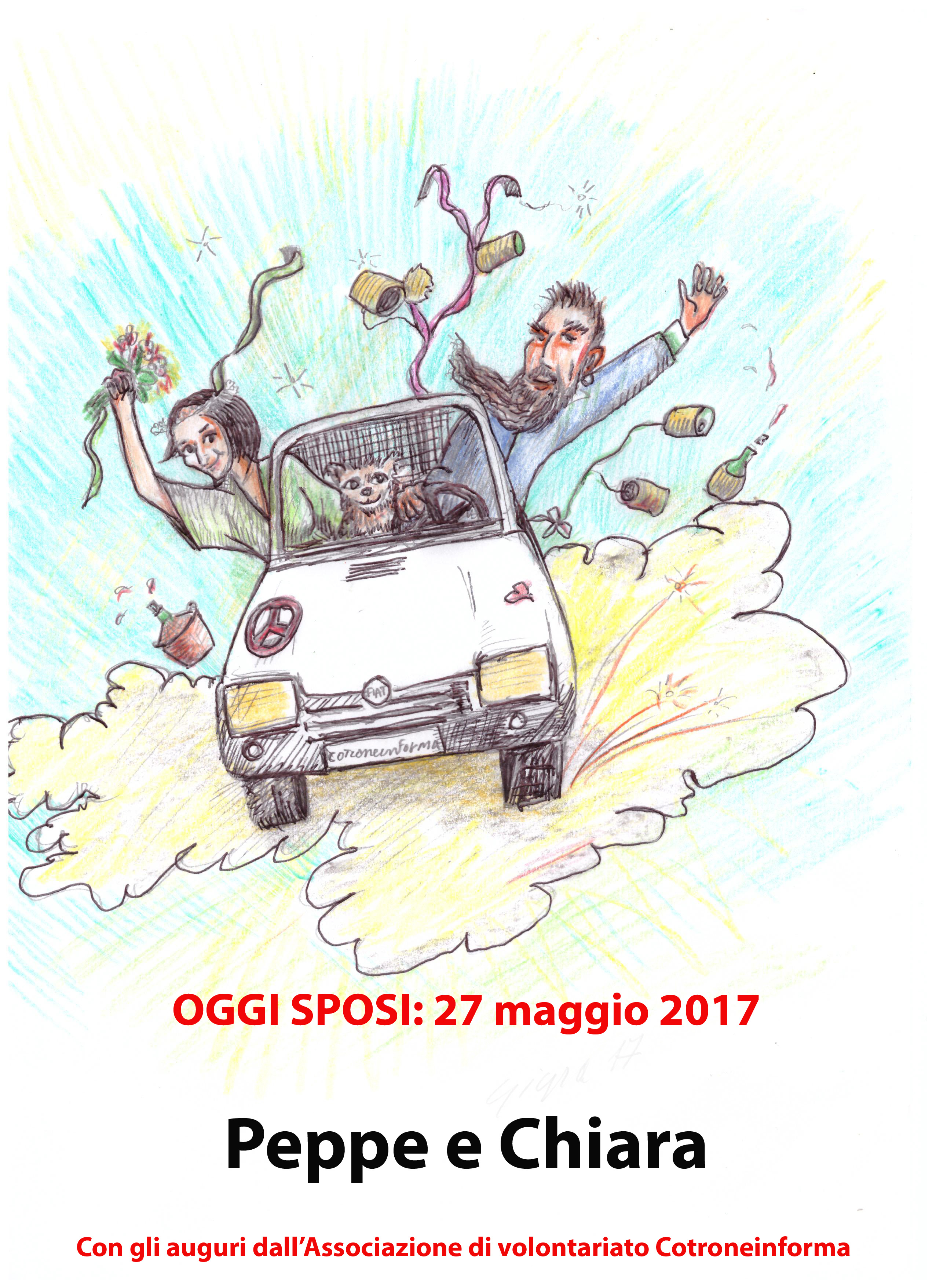 OGGI SPOSI! Auguri a Peppe e Chiara Cotroneinforma
