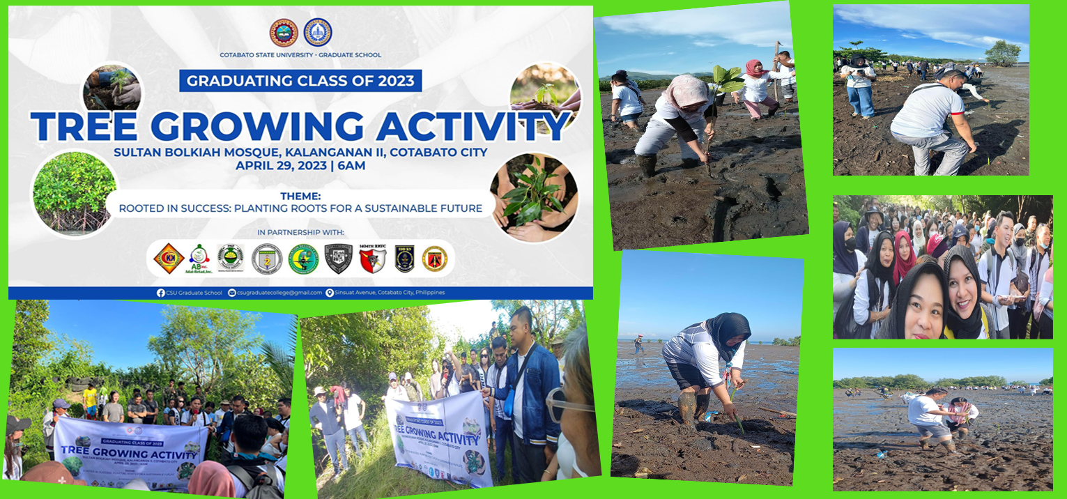 CSU Graduands answer the call for climate action through Mangrove Tree