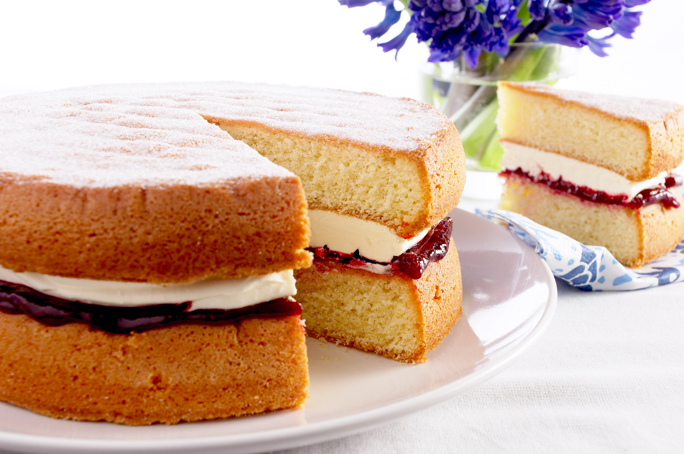 Victoria Sponge Cotswold Baking