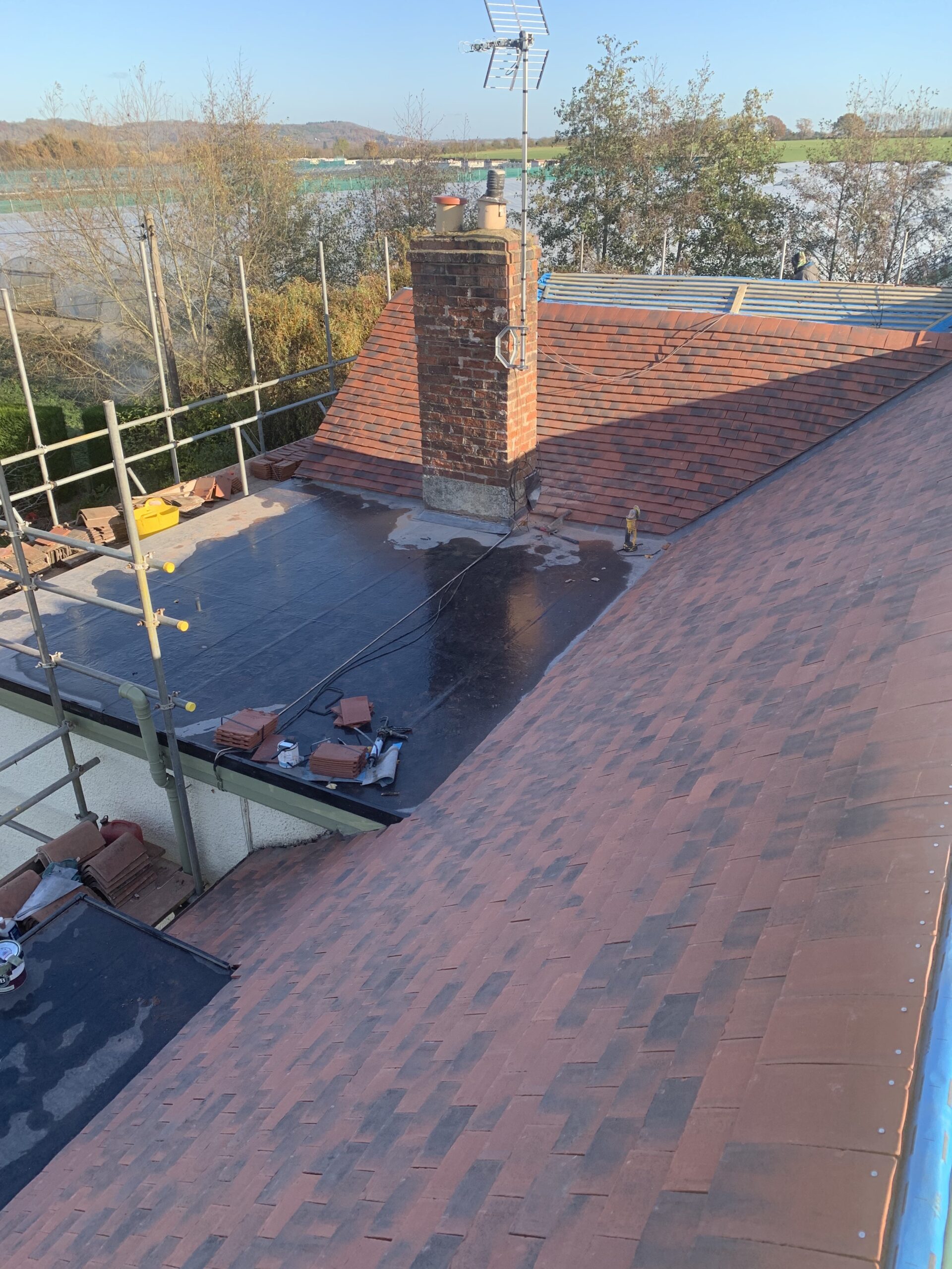 Strip Existing Roof and Re Build, Cheltenham. Cotswold Roof Co.