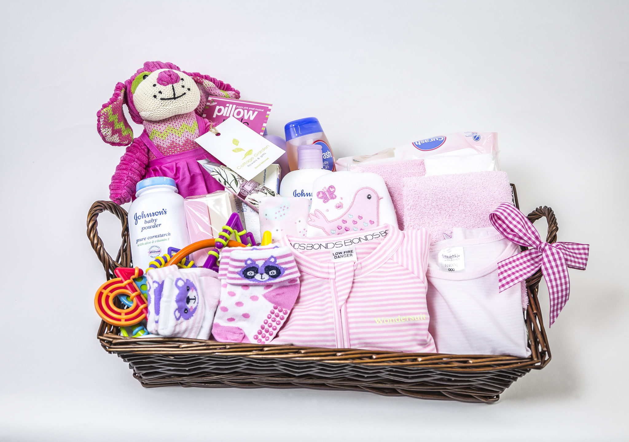 Abundant Baby Girl Hamper Cottage Garden