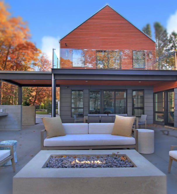 Cottage Home Custom Lake Michigan Homes