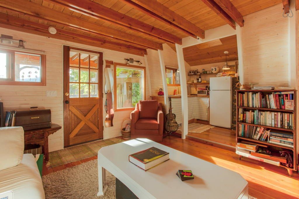 Take in BC’s sunshine coast at this adorable Aframe cabin Cottage Life