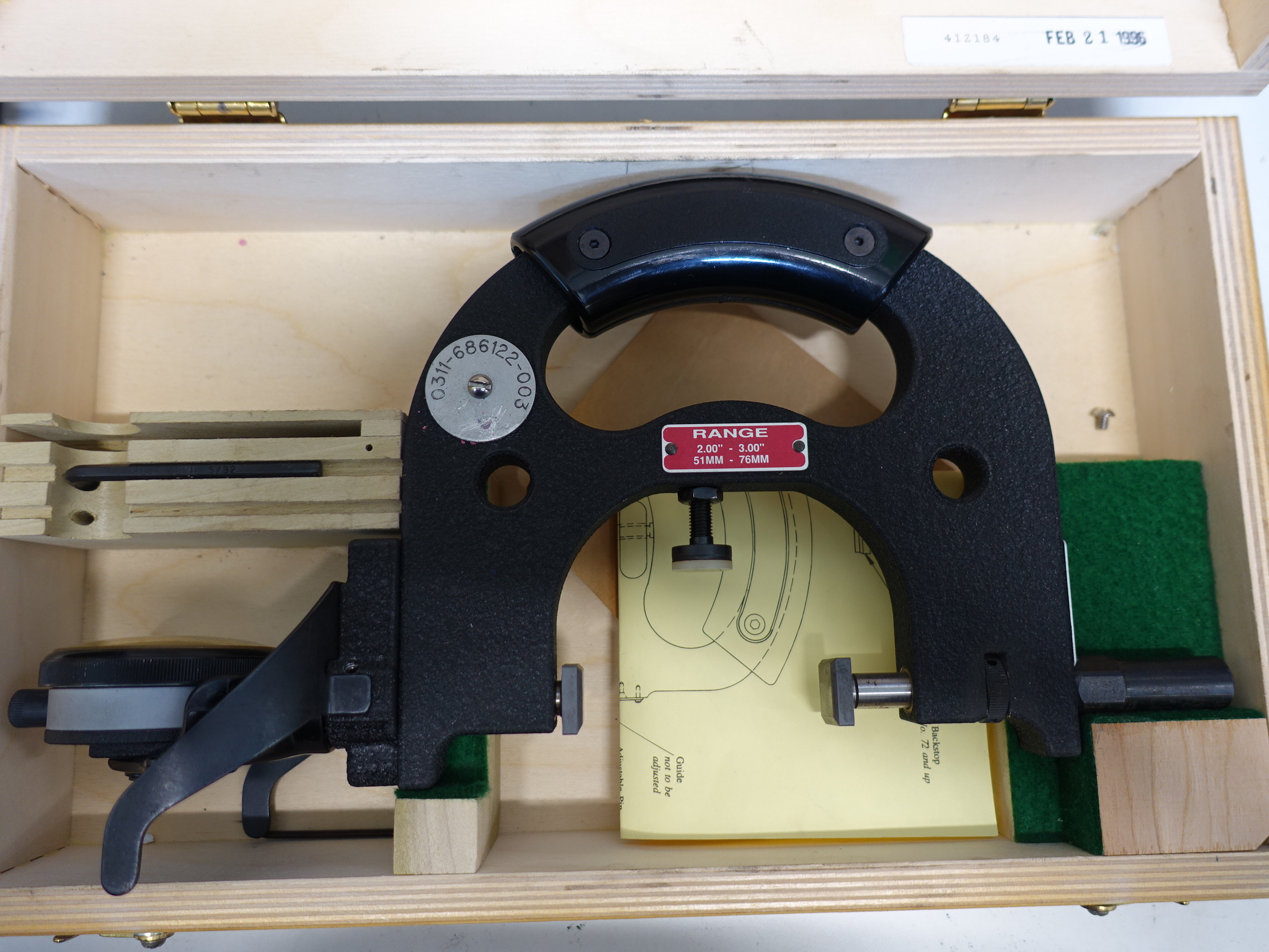 Standard Gauge Dial type external caliper gauges 5176mm (Qty 5)