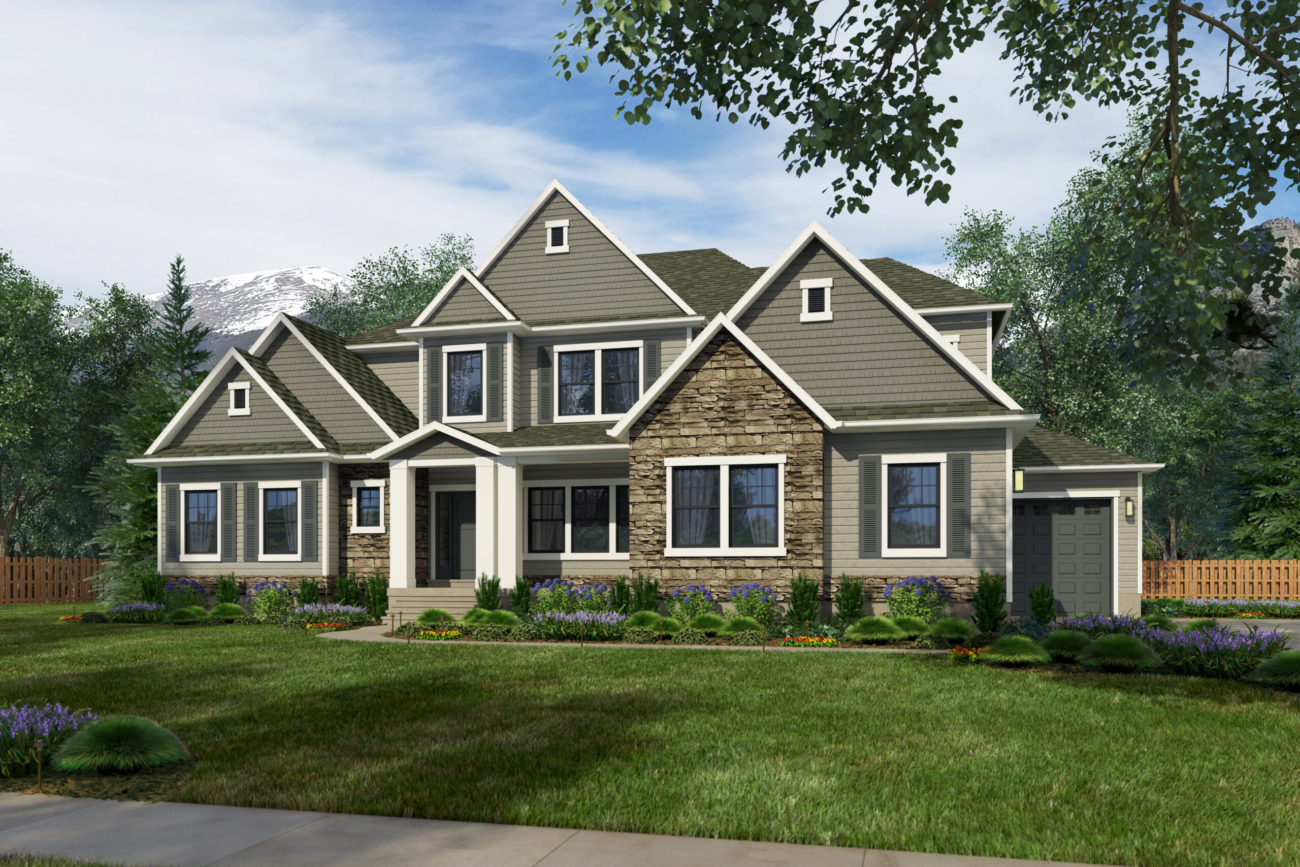 The Lexington Two Story (Master on Main Level) Cottle Homes