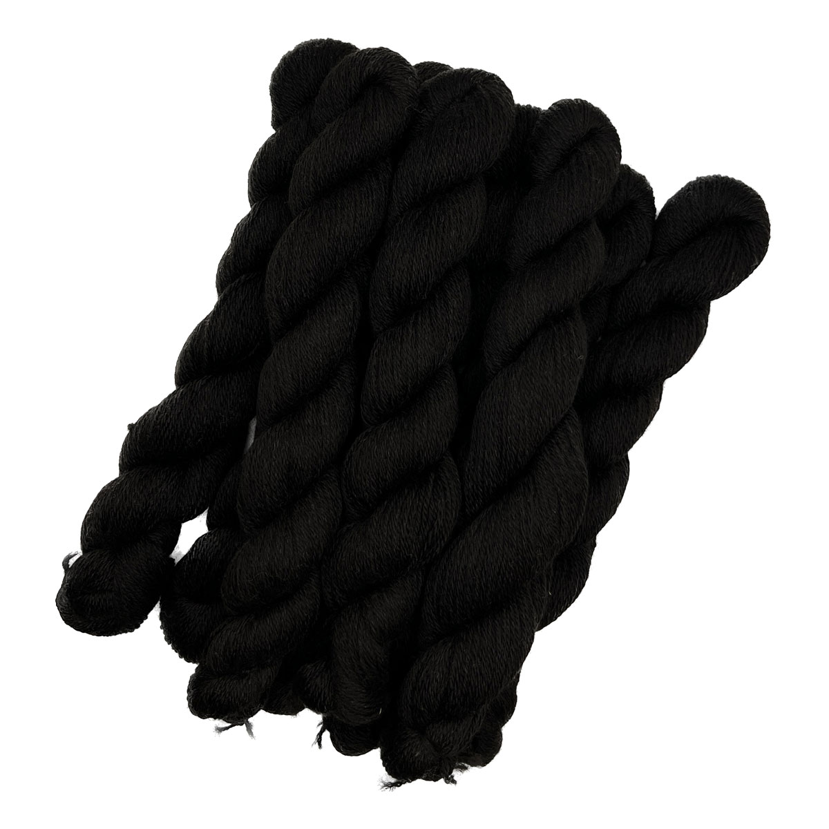 Blue Epic's Black Alpaca Sport Yarn