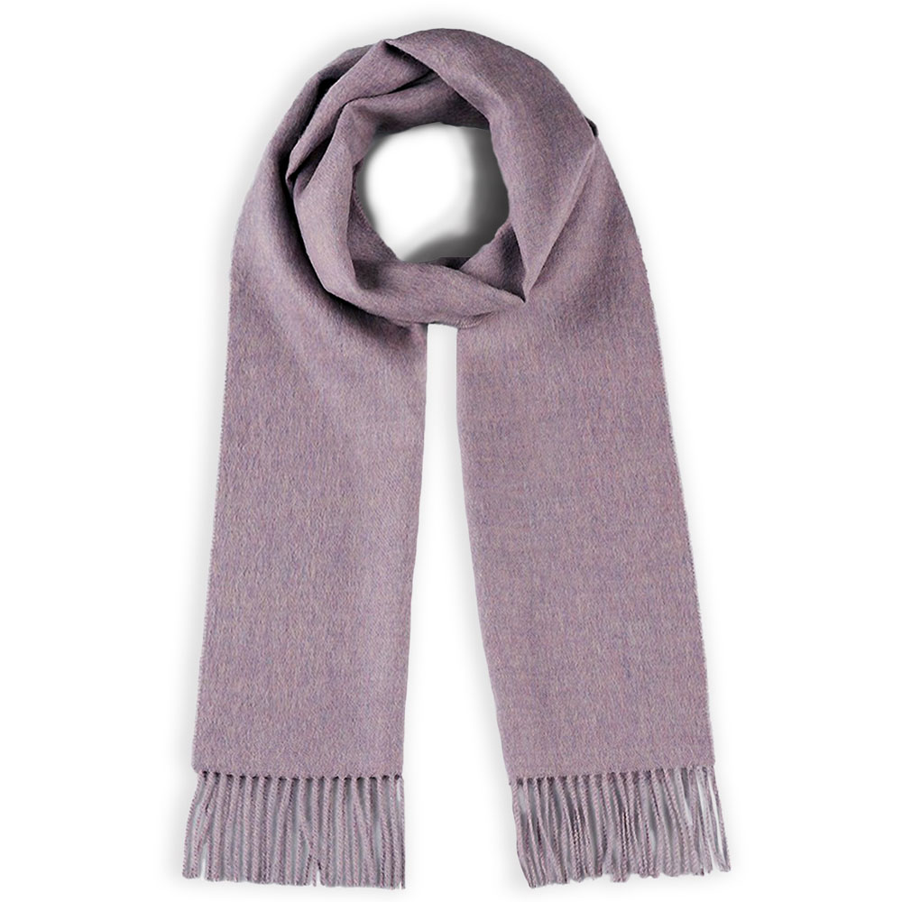 Baby Alpaca Scarf in Orchid