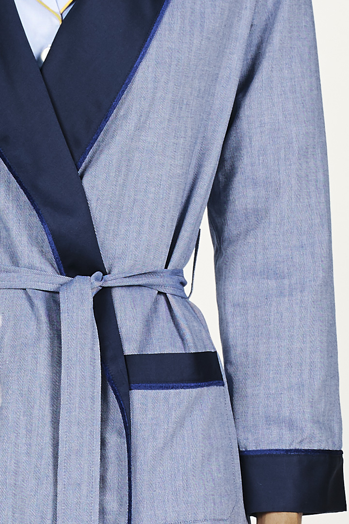 HERRINGBONE WOMEN`S ROBE Cotton Dream